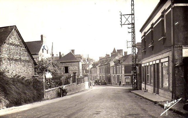 Vittefleur seine maritime grande rue en 1951 cpa
