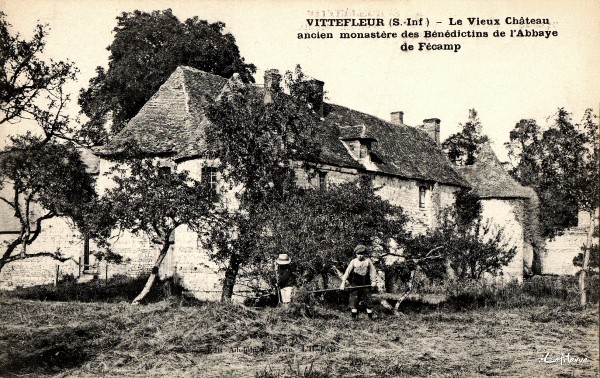 Vittefleur seine maritime hotel de la baronnie cpa