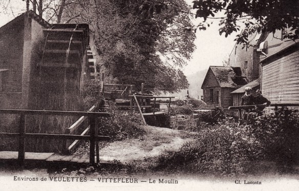 Vittefleur seine maritime moulin cpa