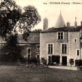 Le château de Cercigny à Vivonne (Vienne) où serait né Camille de Cercy-la-Tour