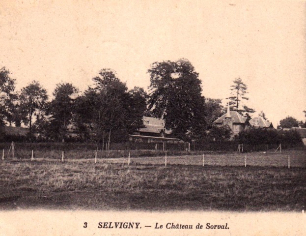 Walincourt selvigny 59 selvigny le chateau de sorval cpa