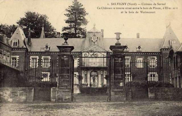 Walincourt selvigny 59 selvigny le chateau de sorval cpa