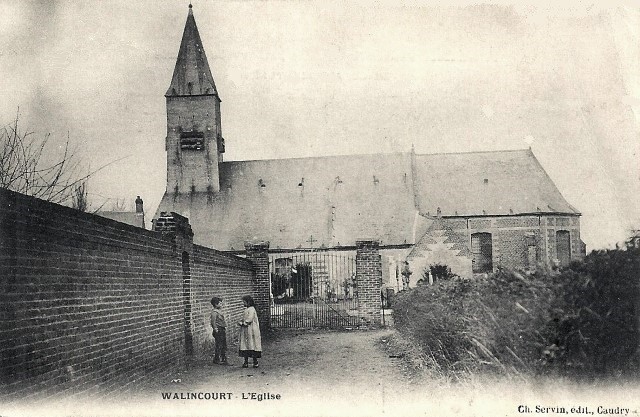 Walincourt selvigny 59 walincourt l eglise cpa