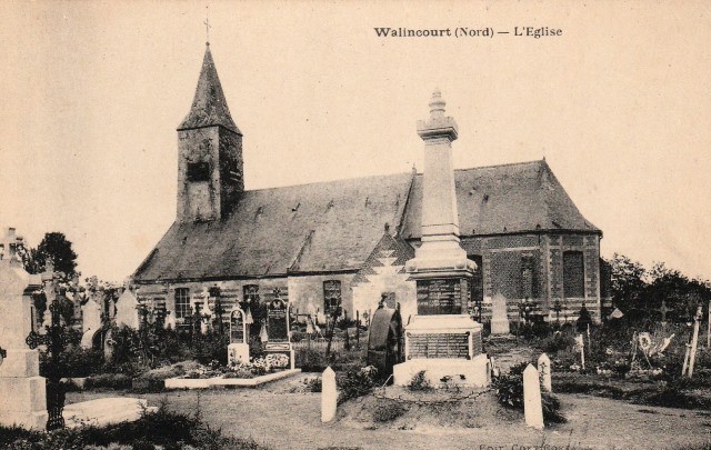 Walincourt selvigny 59 walincourt l eglise cpa