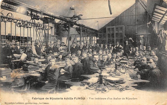 Walincourt selvigny 59 walincourt la fabrique de bijouterie achille flinois cpa