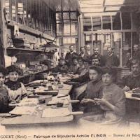 Walincourt selvigny 59 walincourt la fabrique de bijouterie achille flinois cpa