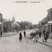Walincourt selvigny 59 walincourt la grande rue cpa