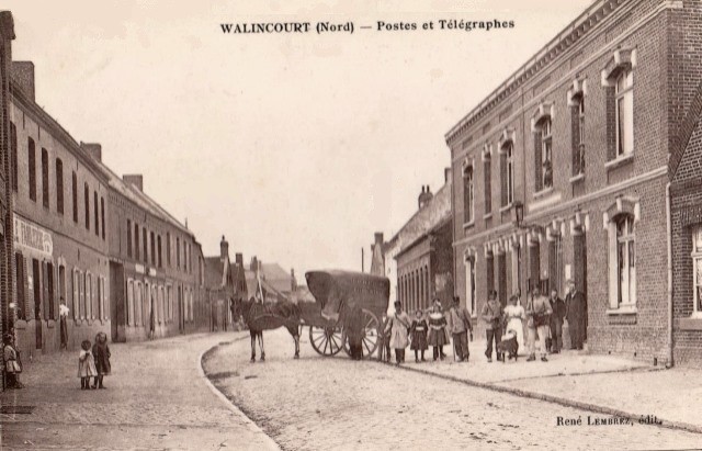 Walincourt selvigny 59 walincourt la poste cpa