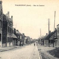 Walincourt selvigny 59 walincourt la rue de cambrai cpa