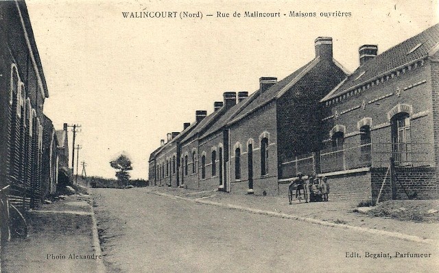 Walincourt selvigny 59 walincourt la rue de malincourt cpa