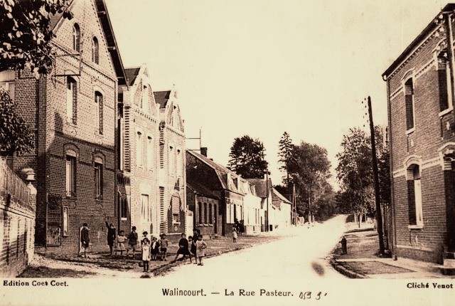 Walincourt selvigny 59 walincourt la rue pasteur cpa