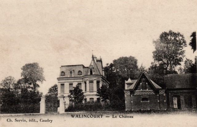 Walincourt selvigny 59 walincourt le chateau cpa