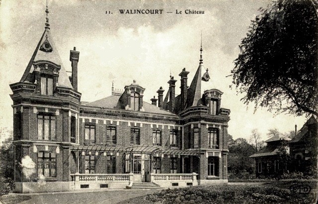 Walincourt selvigny 59 walincourt le chateau cpa