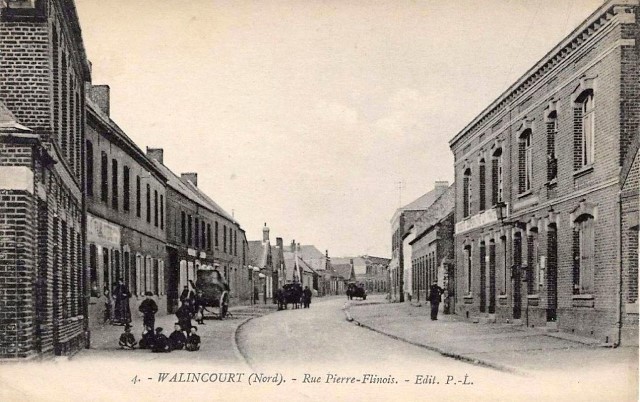 Walincourt selvigny 59 walincourt rue pierre flinois cpa