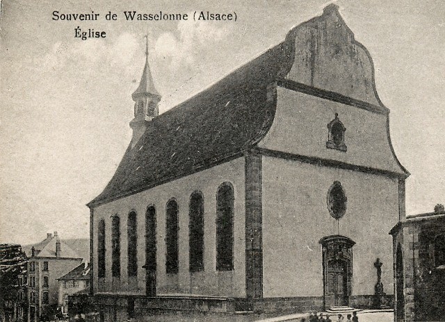 Wasselonne 67 l eglise catholique saint jean bosco cpa