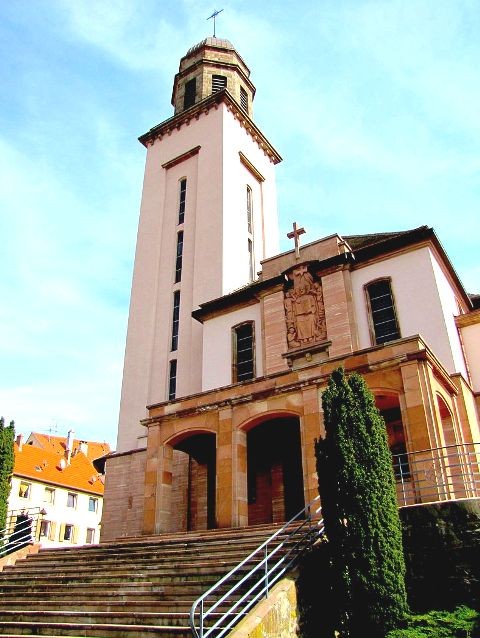 Wasselonne 67 l eglise catholique saint jean bosco