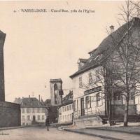 Wasselonne 67 la grande rue cpa