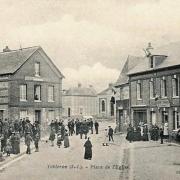 Yebleron seine maritime eglise saint leger la place cpa