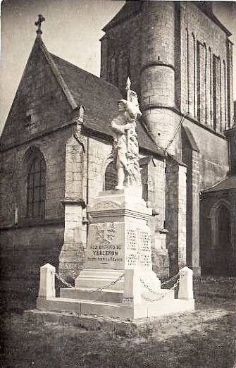 Yebleron seine maritime monument aux morts cpa