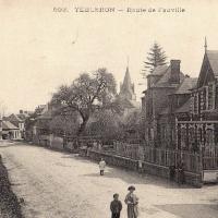 Yebleron seine maritime route de fauville cpa