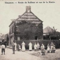 Yebleron seine maritime rue de la mairie cpa