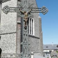 Ypreville biville seine maritime croix de cimetiere