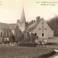 Ypreville biville seine maritime eglise saint michel cpa