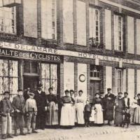 Ypreville biville seine maritime hotel de la poste cpa