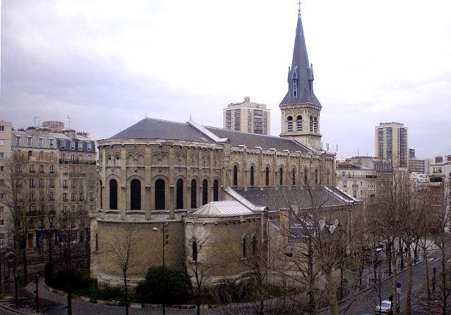 17 paris 75 13eme l eglise jeanne d arc