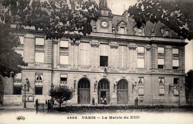 18 paris 75 13eme la mairie