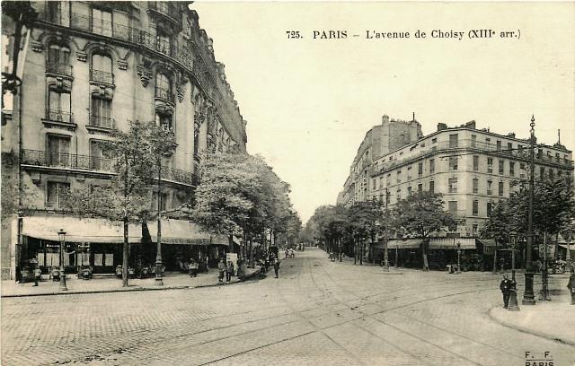 20 paris 75 13eme avenue de choisy cpa