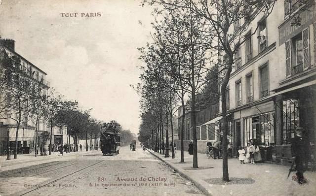 21 paris 75 13eme avenue de choisy cpa