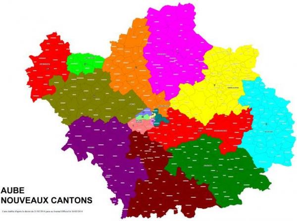 Aube cantons