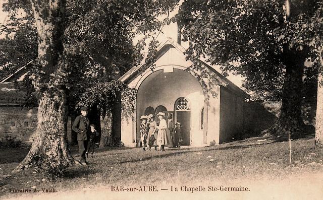 Bar sur aube 10 la chapelle sainte germaine cpa2