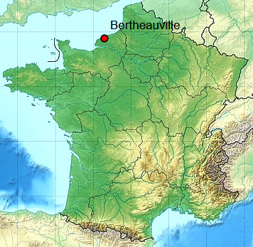 Bertheauville seine maritime geo