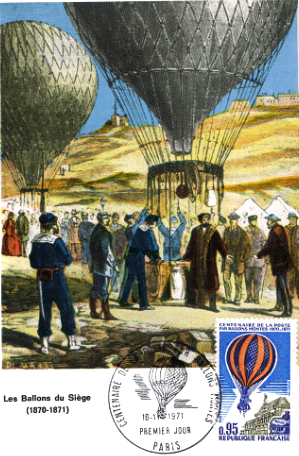 Carnieres 59 un ballon monte de 1870