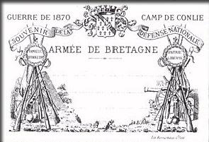 Carte postale camp de conlie