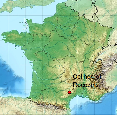 Ceilhes et rocozels herault geo