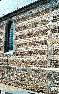 Criquebeuf en caux seine maritime murs de l eglise