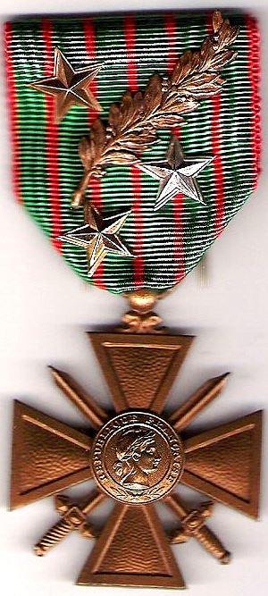 Croix de guerre 1914 1918