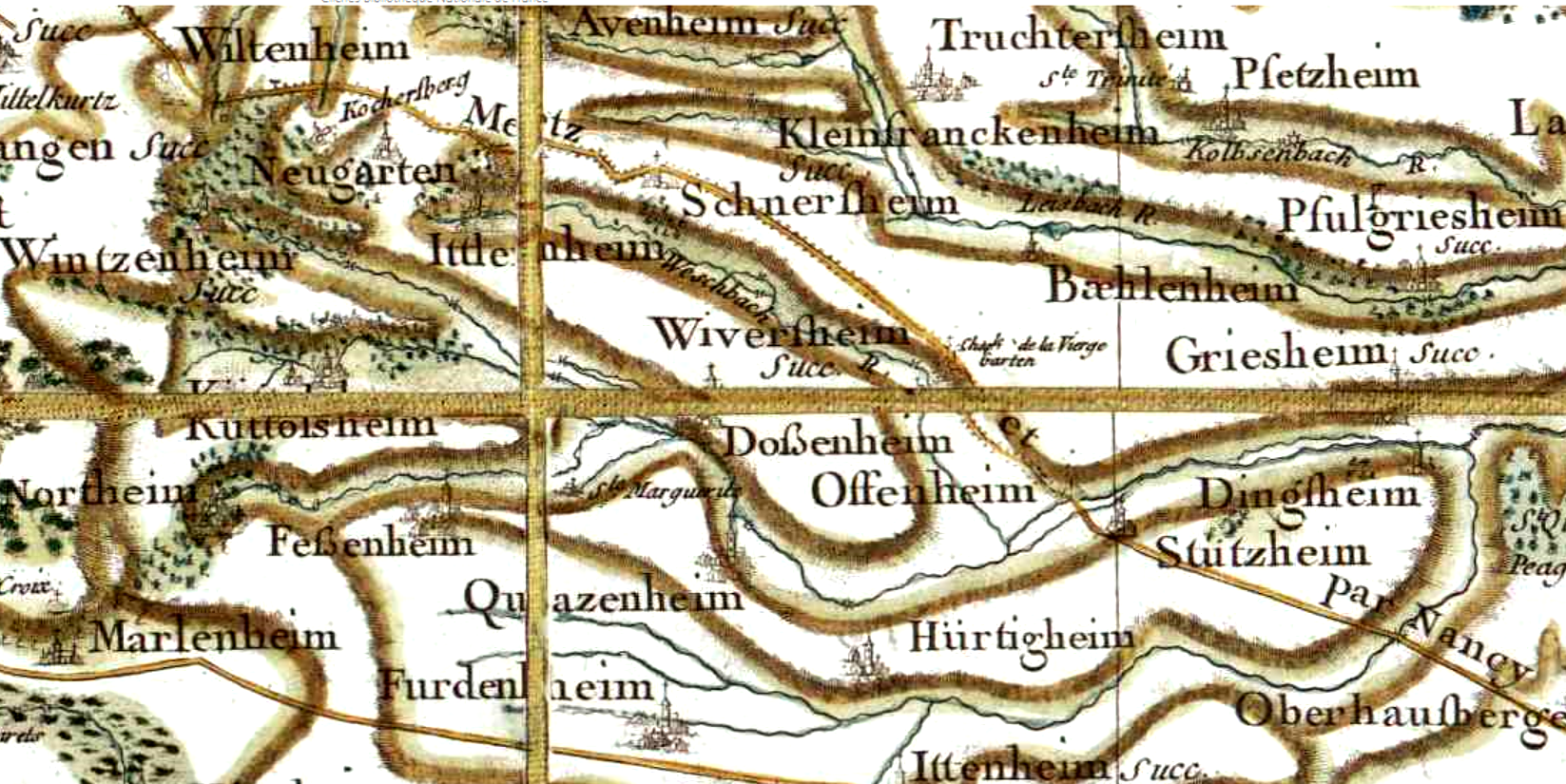 Dossenheim kochersberg 67 cassini