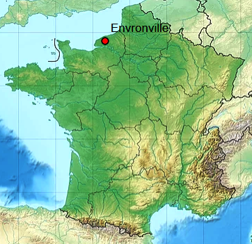 Envronville seine maritime geo