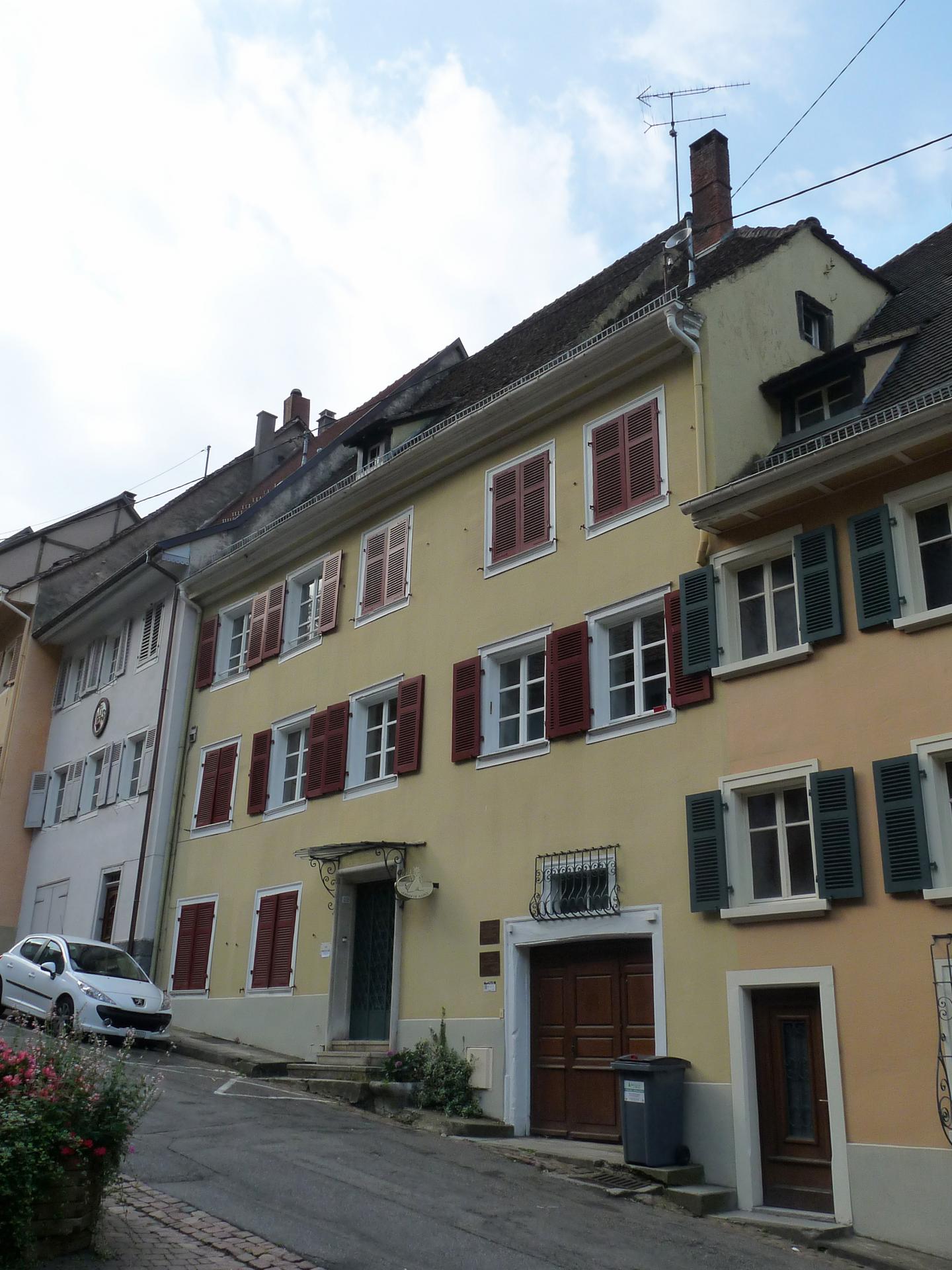 Ferrette 68 le 22 rue du chateau
