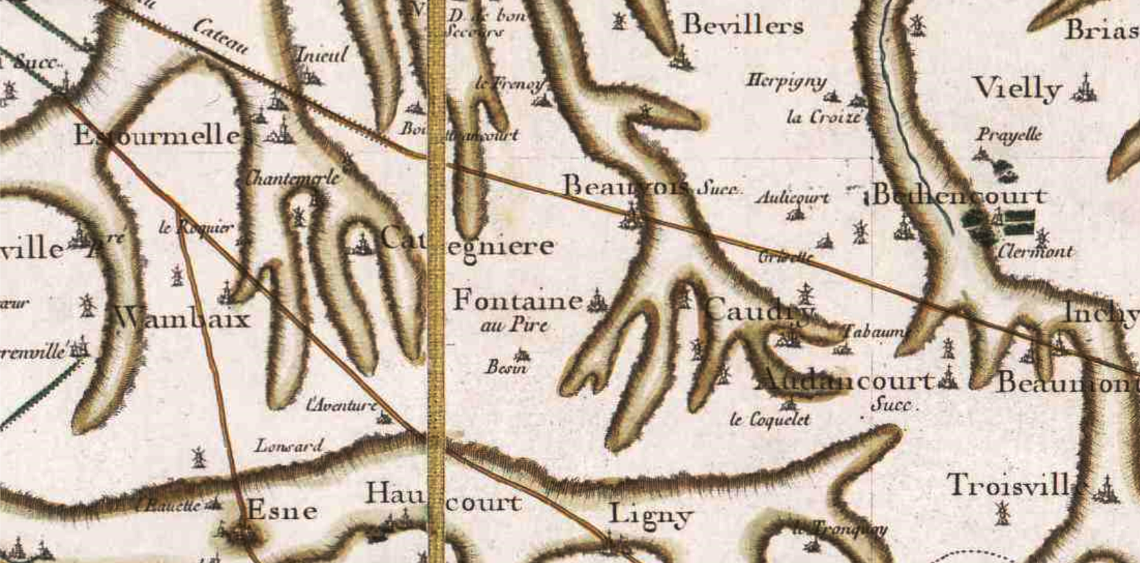Fontaine au pire 59 cassini