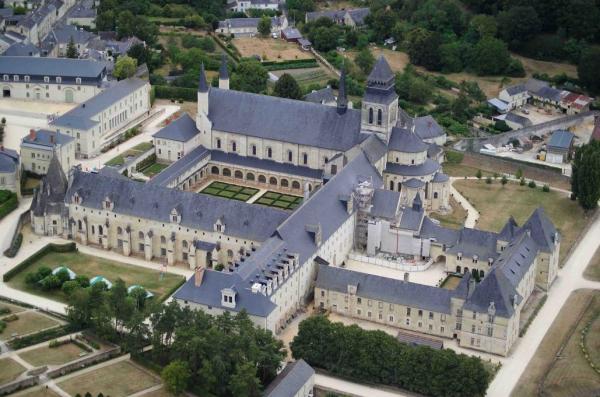 Fontevraud maine et loire l abbaye