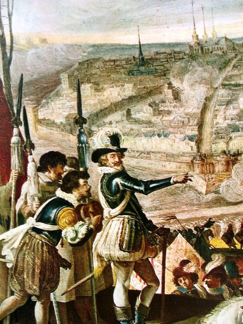 Henri iv au siege amiens