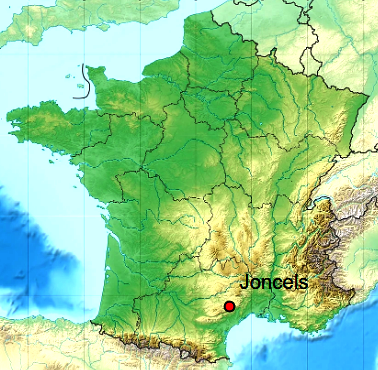 Joncels herault geo