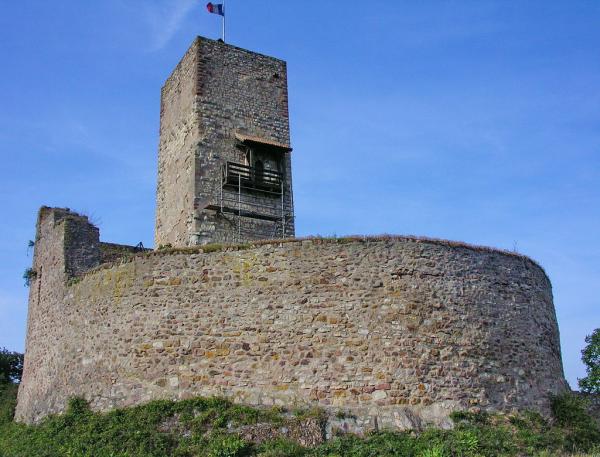 Katzenthal haut rhin le chateau de wineck