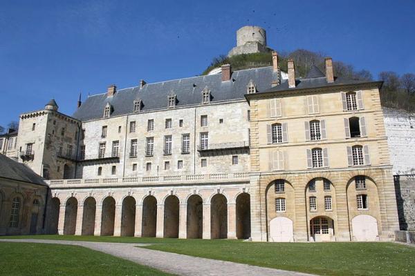 La roche guyon val d oise le chateau