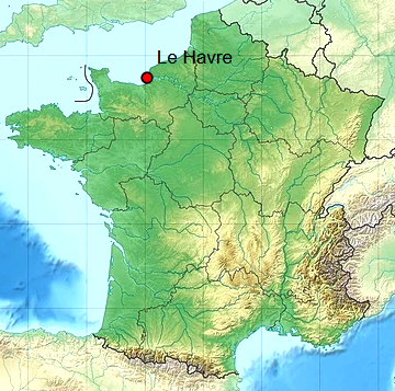 Le havre seine maritime geo